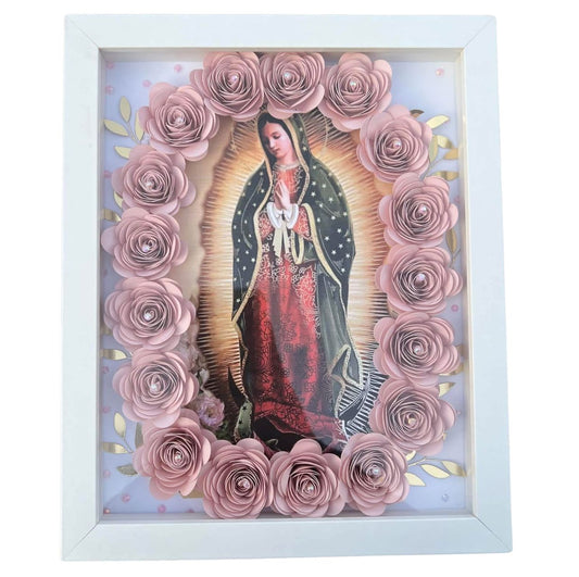 Virgen de Guadalupe Shadow Box